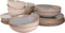 Palmer - Light Blue Sea - Serviesset - 6 persoons - 24 delig - Wit/Lichtblauw - Stoneware - Bordenset