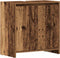 vidaXL - Wastafelkast - 60x33x60 - cm - bewerkt - hout - oud - houtkleurig