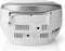 Nedis Boombox - CD-Speler - Bluetooth FM USB - 9 W - Wit