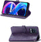 iMoshion Hoesje Geschikt voor Realme 8 Pro / Realme 8 Hoesje Met Pasjeshouder - iMoshion Mandala Bookcase - Paars