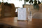 Kaarthouder Europel - Acryl - Hout - Magneet - A6 - 10,5 x 14,8 cm