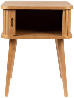 Zuiver Barbier Bijzettafel/ Nachtkastje Hout Naturel