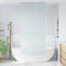 vidaXL - Rolgordijn - 80x240 cm - waterbestendig - bubbel - wit