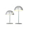 ALONG LED mini tafellamp - chrome - set van 2 (2 stuks)