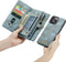 Caseme - vintage 2 in 1 portemonnee hoes - Geschikt voor iPhone 13 Pro - Blauw