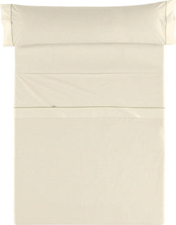 Set beddengoed Alexandra House Living Crème Bed van 105 3 Onderdelen