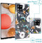 iMoshion Hoesje Geschikt voor Samsung Galaxy A42 Hoesje Siliconen - iMoshion Design hoesje - Meerkleurig / Transparant / English Garden