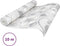 vidaXL - Vliesbehang - 3D - bloemenpatroon - 10x0,53 - m - grijs