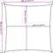 vidaXL - Zonnezeil - 3,6x3,6 m - HDPE - zandkleurig