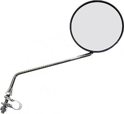 HM brom/fietsspiegel M8 chroom/zwart