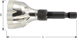 HM-Draadeind ontbramer E6,3 bereik 3-20mm