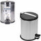 Waste bin Confortime Silver 5 L (20 x 20 x 27,5 cm)