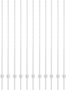 vidaXL - Fietspalen - 22 - stuks - U-kanaal - 160 - cm - Gegalvaniseerd - Staal