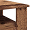 vidaXL - Salontafel - 60x60x42 - cm - bewerkt - hout - oud - houtkleurig