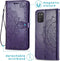 iMoshion Hoesje Geschikt voor Samsung Galaxy A02s Hoesje Met Pasjeshouder - iMoshion Mandala Bookcase - Paars