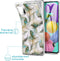 iMoshion Hoesje Geschikt voor Samsung Galaxy A51 Hoesje Siliconen - iMoshion Design hoesje - Goud / Meerkleurig / Groen / Golden Peacock