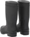 vidaXL Regenlaarzen maat 38 PVC zwart