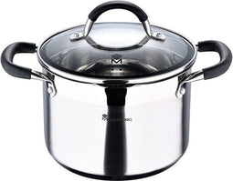 Bergner Masterpro Kookpan - Met Deksel - Ø20 Cm - 4.0L
