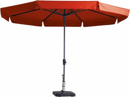 Madison - Parasol Syros - Rond - 350cm - Rood