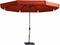 Madison - Parasol Syros - Rond - 350cm - Rood