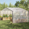 vidaXL - Plantenafdekking - met - zeilringen - 3x10 - m - polyethyleen