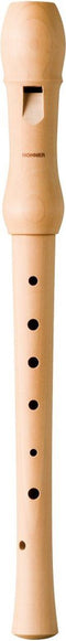 Hohner B9565 Musica Sopran Blockfluit Deutsch, eenvoudig, Birnbaum nat - Sopraan blokfluit (Duitse boring)