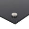 vidaXL - Spatscherm - keuken - 100x60 - cm - gehard - glas - wit