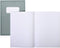 Pakket met 5x stuks A4 ruitjes/wiskunde schriften assorti - 80 bladzijden - schoolschriften