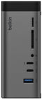 Belkin Connect - USB audio en video-hub - 1x Ethernet 1Gbps 2x HDMI 1x USB-C 1x USB 3.2 Gen2 - Grijs