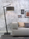 GOOD&MOJO Vloerlamp Andes - Zwart/Donkergrijs - 72x47x176cm - Scandinavisch,Bohemian - Staande lampen voor Woonkamer - Slaapkamer