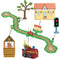 Peppa Pig Whizz Around - Klik-Klak Trein Speelset - Interactief met muziek en geluid
