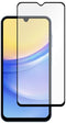 Just in Case Galaxy A15 - Full Cover Tempered Glass Screenprotector - 9H gehard glas - Zwart