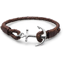 Armband Heren Tom Hope HAVANA - (18 - 19.5 CM) ***SPECIAL PRICE*** Sterling zilver 925