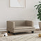 vidaXL - Hondenmand - 60x40x30 - cm - kunstleer - cappuccinokleurig