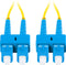 Lanberg FO-SUSU-SD11-0020-YE - Slang G657A1 - Duplex - Geel - 2 m