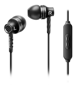 Philips SHE9105 - In-ear oordopjes - Microfoon - Zwart