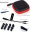 E80C Bedrade Oordopjes met Microfoon HiFi Stereo Audiofiele Oortelefoon Geluidsisolerende in Ear Hoo