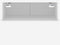 vidaXL - Tv-wandmeubel - 40x30x30 - cm - bewerkt - hout - wit