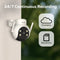 Calex Smart PTZ Camera 2K - Beveiligingscamera voor Buiten - Pan Tilt Bewegingsdetectie Nachtzicht Tweeweg Audio Wit