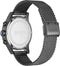 BOSS Jet - Herenhorloge - 41 mm - Blauwe wijzerplaat - Grijze Milanese band