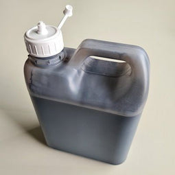 Klika - Plakaat inkt zwart 1 liter vr stiftpot - 4 stuks