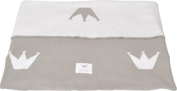 BamBam 100% Cotton Blanket - Babydeken - 100 x 80 cm - Wit