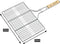 Barbecook - BBQ klemrooster - Hamburgergrill - Geschikt voor 6 hamburgers - 52.5x35x3cm