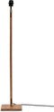 GOOD&MOJO Vloerlamp Bhutan - Bamboe/Zwart - 20x20x135cm - - Staande lampen voor Woonkamer - Slaapkamer