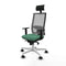 Bureaustoel met hoofdsteun Piqueras y Crespo 1D026N1 Smaragdgroen