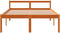 vidaXL - Seniorenbed - massief - grenenhout - wasbruin - 120x190 - cm
