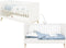Bopita Fenna Bedbank - 70x140 cm. - Wit/Naturel