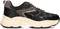 POSH by Poelman AYOKI - Dames sneakers - Chunky zool 4 cm - Zwart met grijs