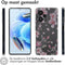 imoshion Hoesje Geschikt voor Xiaomi Redmi Note 12 Pro Hoesje Siliconen - imoshion Design hoesje - Meerkleurig / Blossom Watercolor