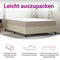 vidaXL - Pocketveringmatras - middelhard - 140x190 - cm